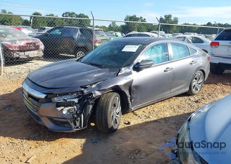 2022 Honda Insight Touring from USA, damaged, VIN 19XZE4F9XNE013682